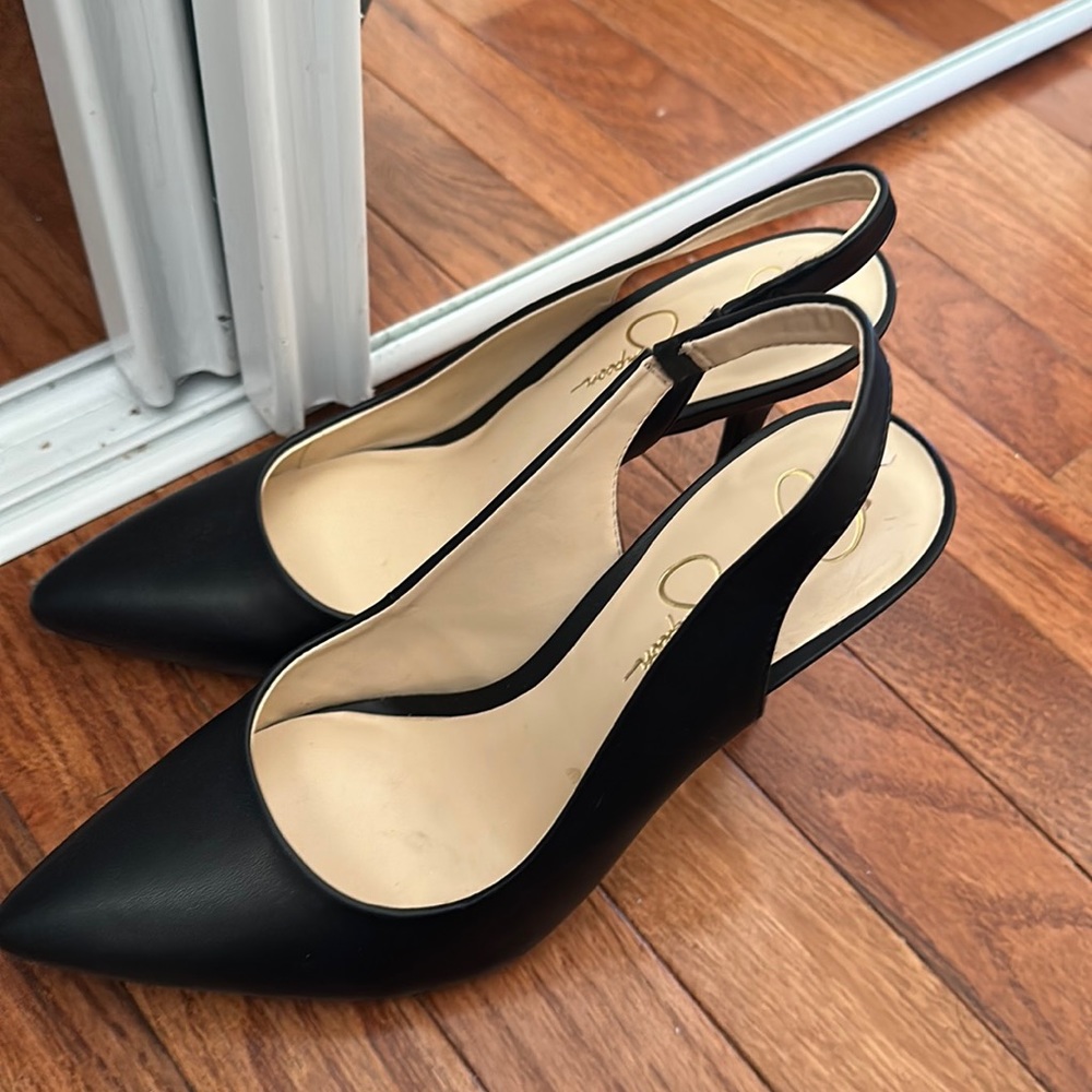 Black high heels